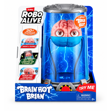 Robo Alive Brain Rot Brain Cerebro Interactivo