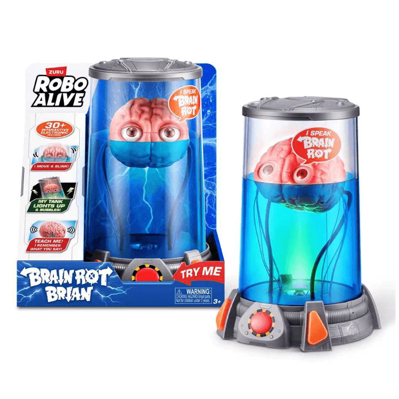 Robo Alive Brain Rot Brain Cerebro Interactivo