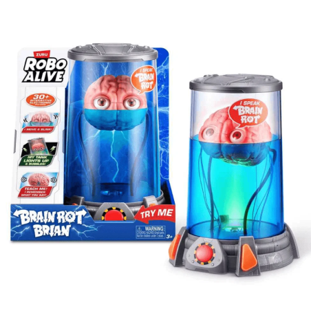 Robo Alive Brain Rot Brain Cerebro Interactivo