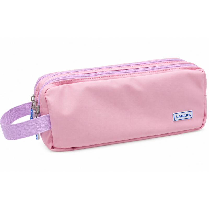 Estuche Triple Soft Pastel Con Asa