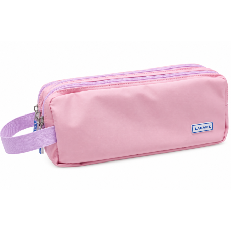 Estuche Triple Soft Pastel Con Asa