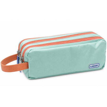 Estuche Triple Soft Pastel Con Asa