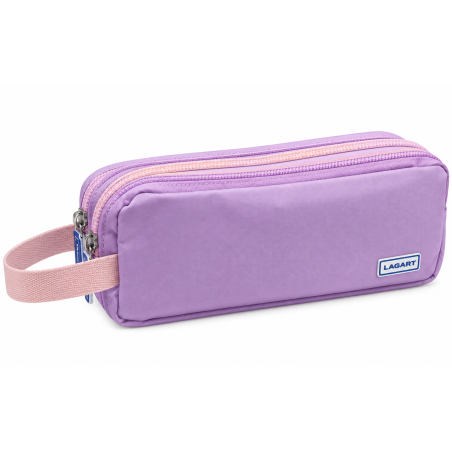 Estuche Triple Soft Pastel Con Asa