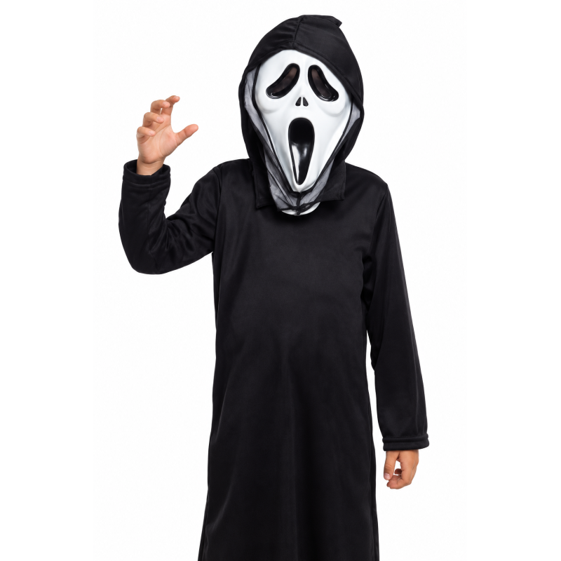 Disfraz Asesino De Scream Talla 3-4 Años De Partilandia