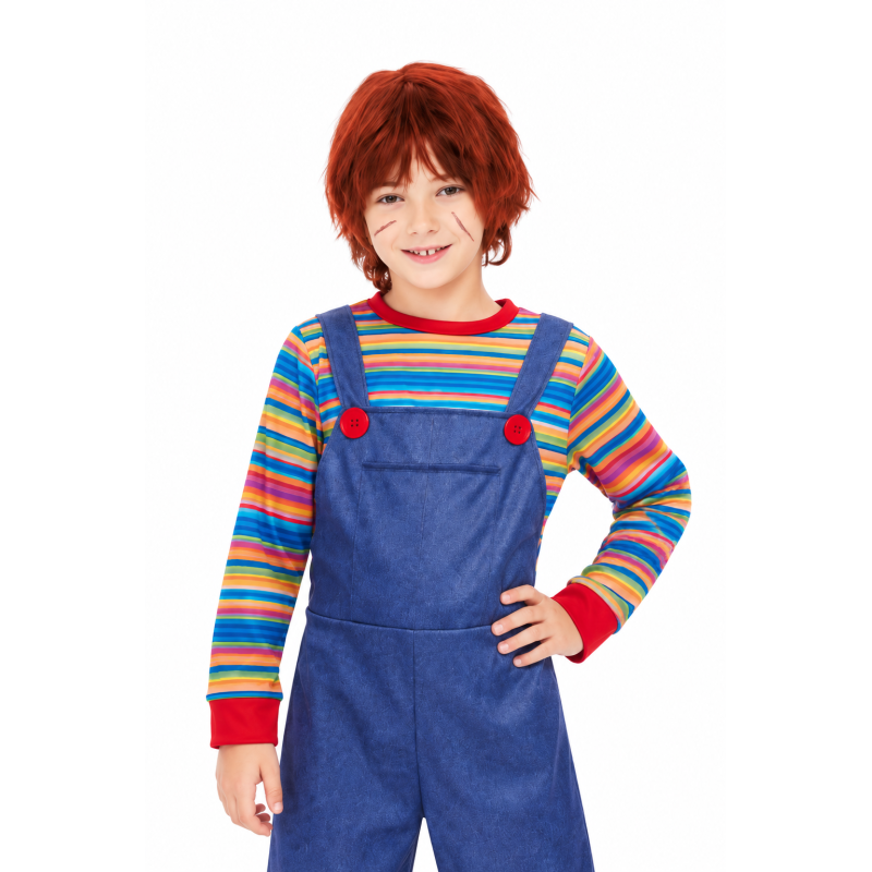 Disfraz Muñeco Asesino Chucky Talla 10-12 Años De Partilandia
