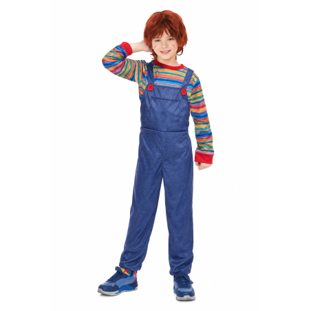Disfraz Muñeco Asesino Chucky Talla 10-12 Años