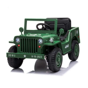 Coche Militar Jungla 12 V Verde