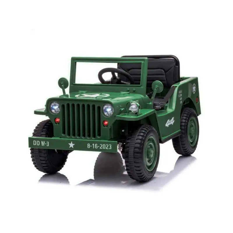 Coche Militar Jungla 12 V Verde