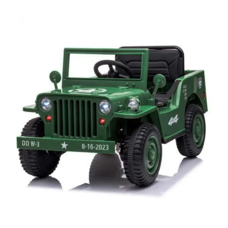Coche Militar Jungla 12 V Verde