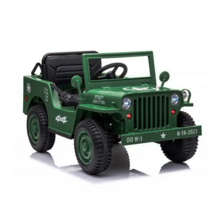 Coche Militar Jungla 12 V Verde