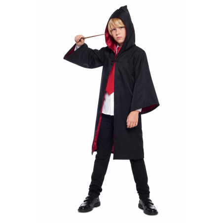 Disfraz Aprendiz De Mago Rojo Talla 7-9 Años