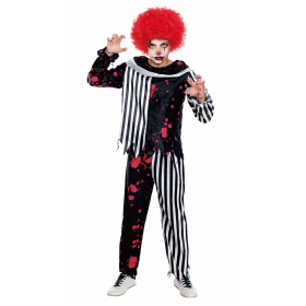 Disfraz Payaso Sangriento Talla 5-6 Años De Partilandia 2