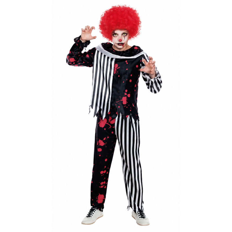Disfraz Payaso Sangriento Talla 5-6 Años