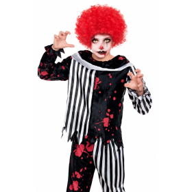 Disfraz Payaso Sangriento Talla 7-9 Años De Partilandia