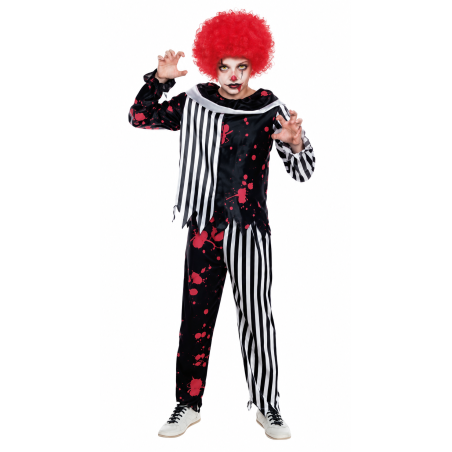 Disfraz Payaso Sangriento Talla 7-9 Años