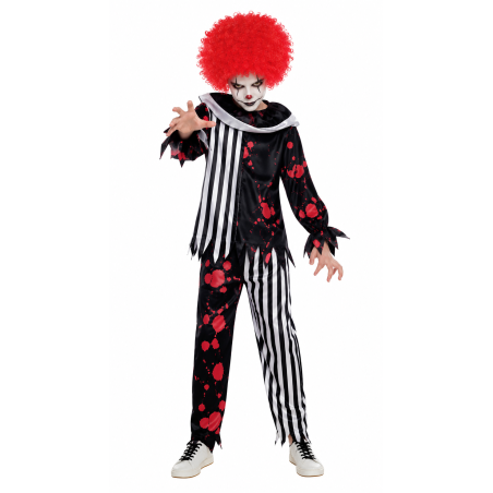 Disfraz Payaso Sangriento Talla 7-9 Años