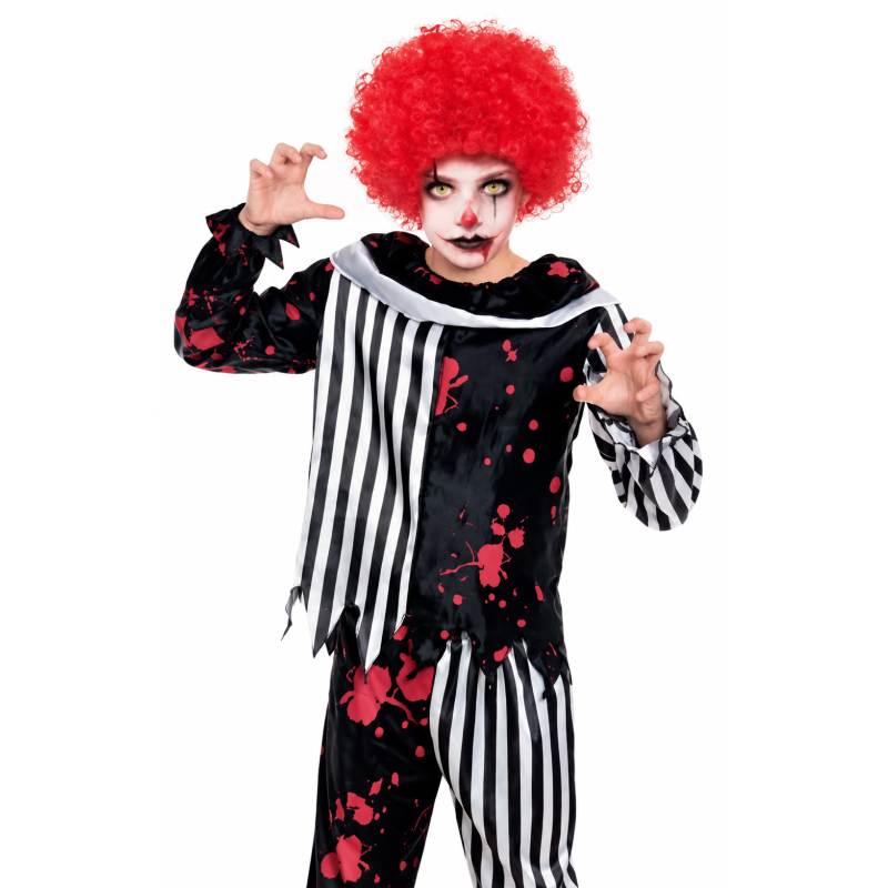 Disfraz Payaso Sangriento Talla 3-4 Años De Partilandia
