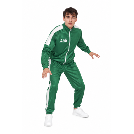 Disfraz Jugador 456 Juego Del Calamar Talla M