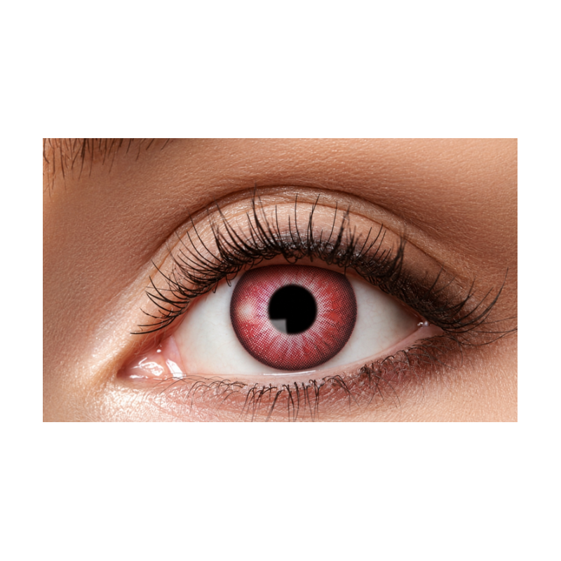 Lentillas Rojo Eléctrico 3 Meses