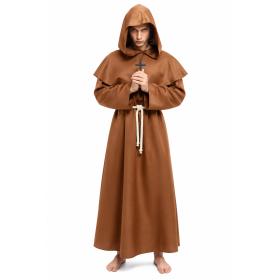 Disfraz Monje Medieval Talla S De Partilandia 2
