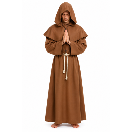 Disfraz Monje Medieval Talla L