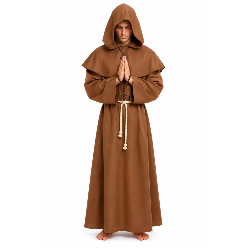 Disfraz Monje Medieval Talla S