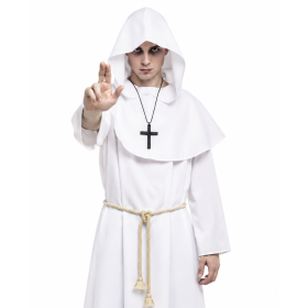 Disfraz Monje Blanco Talla L De Partilandia