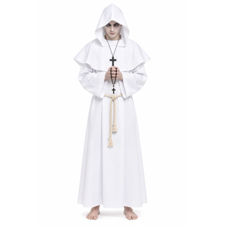 Disfraz Monje Blanco Talla L