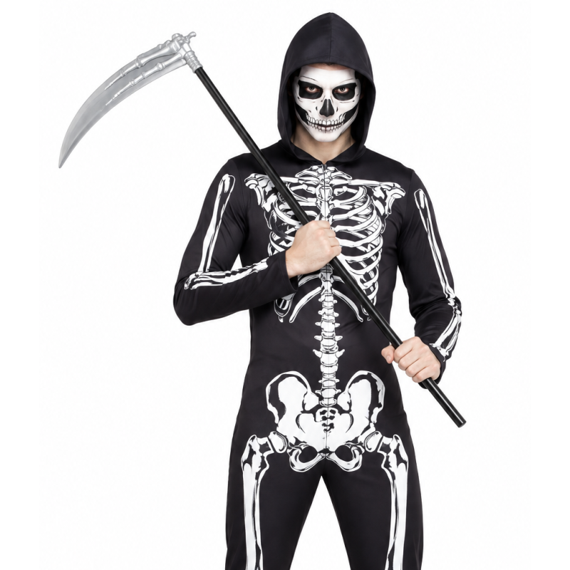 Disfraz Esqueleto De La Muerte Talla L De Partilandia
