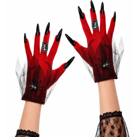 Guantes de Demonio con Encaje