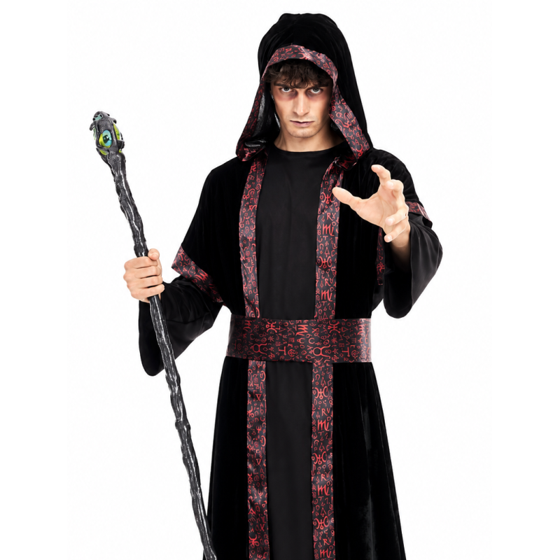Disfraz Brujo Oscuro Talla M De Partilandia