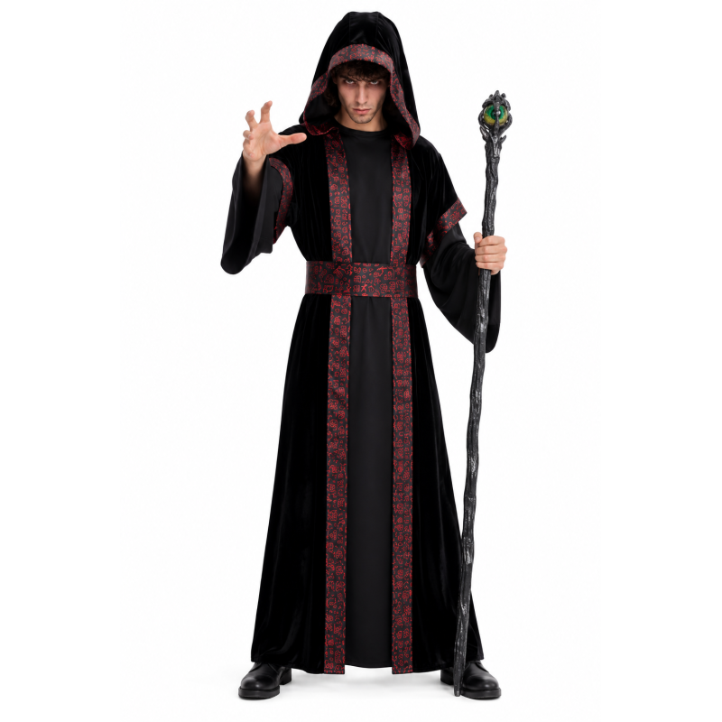 Disfraz Brujo Oscuro Talla S