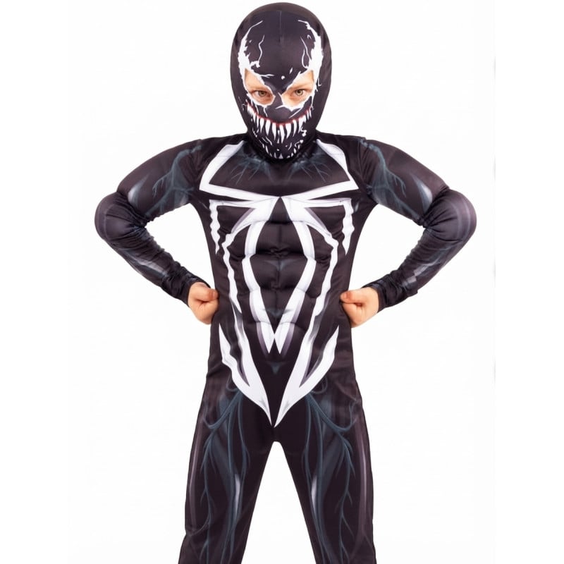 Disfraz Venom Talla 7-9 Años De Partilandia
