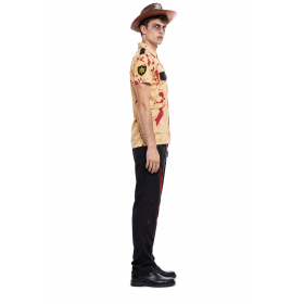 Disfraz Sheriff Zombie Talla M De Partilandia 2