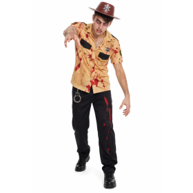 Disfraz Sheriff Zombie Talla L De Partilandia 2