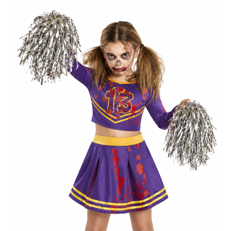 Disfraz Animadora Zombie Talla 5-6 Años