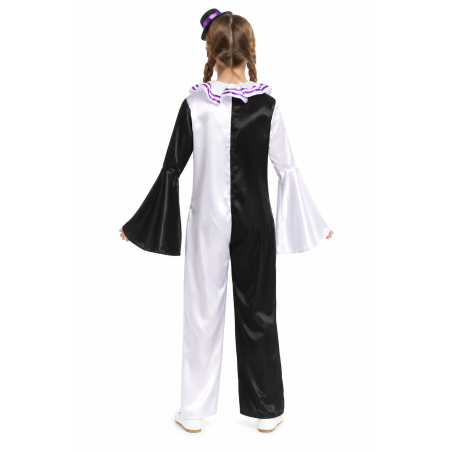 Disfraz Payasa Lila Terrifier Talla 7-9 Años