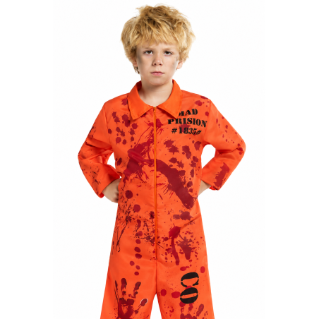 Disfraz Preso Sangriento Talla 7-9 Años