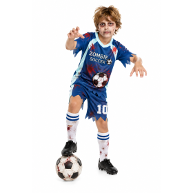 Disfraz Jugador De Fútbol Zombie Talla 3-4 Años 2