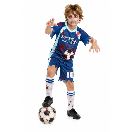 Disfraz Jugador De Fútbol Zombie Talla 3-4 Años