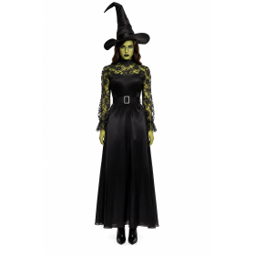 Disfraz Bruja Verde Elphaba Wicked Talla S 2