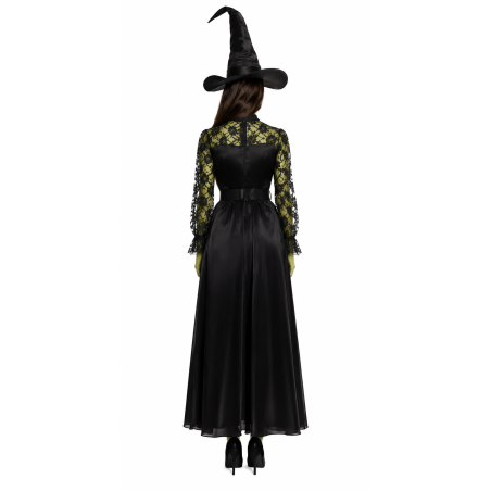 Disfraz Bruja Verde Elphaba Wicked Talla S