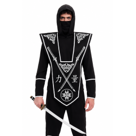 Disfraz Ninja Guerrero De Las Sombras Talla L De Partilandia