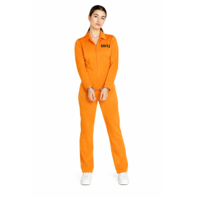 Disfraz Presidiaria Mono Naranja Talla S De Partilandia 2