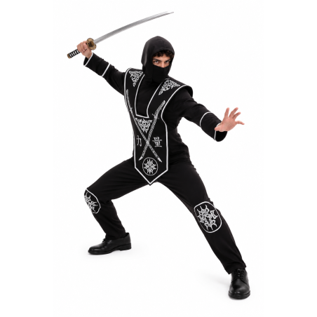 Disfraz Ninja Guerrero De Las Sombras Talla S
