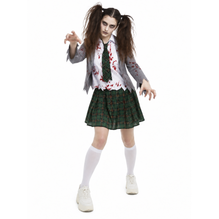 Disfraz Colegiala Zombie Talla M