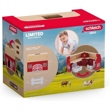 Schleich Retro Farm World Granja Grande de Madera