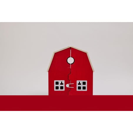 Schleich Retro Farm World Granja Grande de Madera