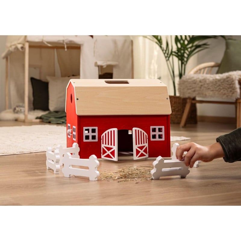 Schleich Retro Farm World Granja Grande de Madera
