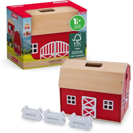 Schleich Retro Farm World Granja Grande de Madera
